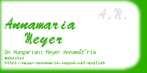 annamaria meyer business card